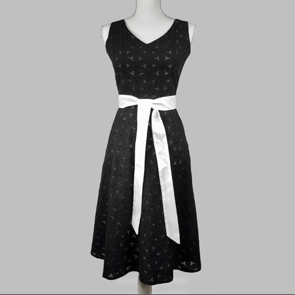 Scarlett Black and White Dress